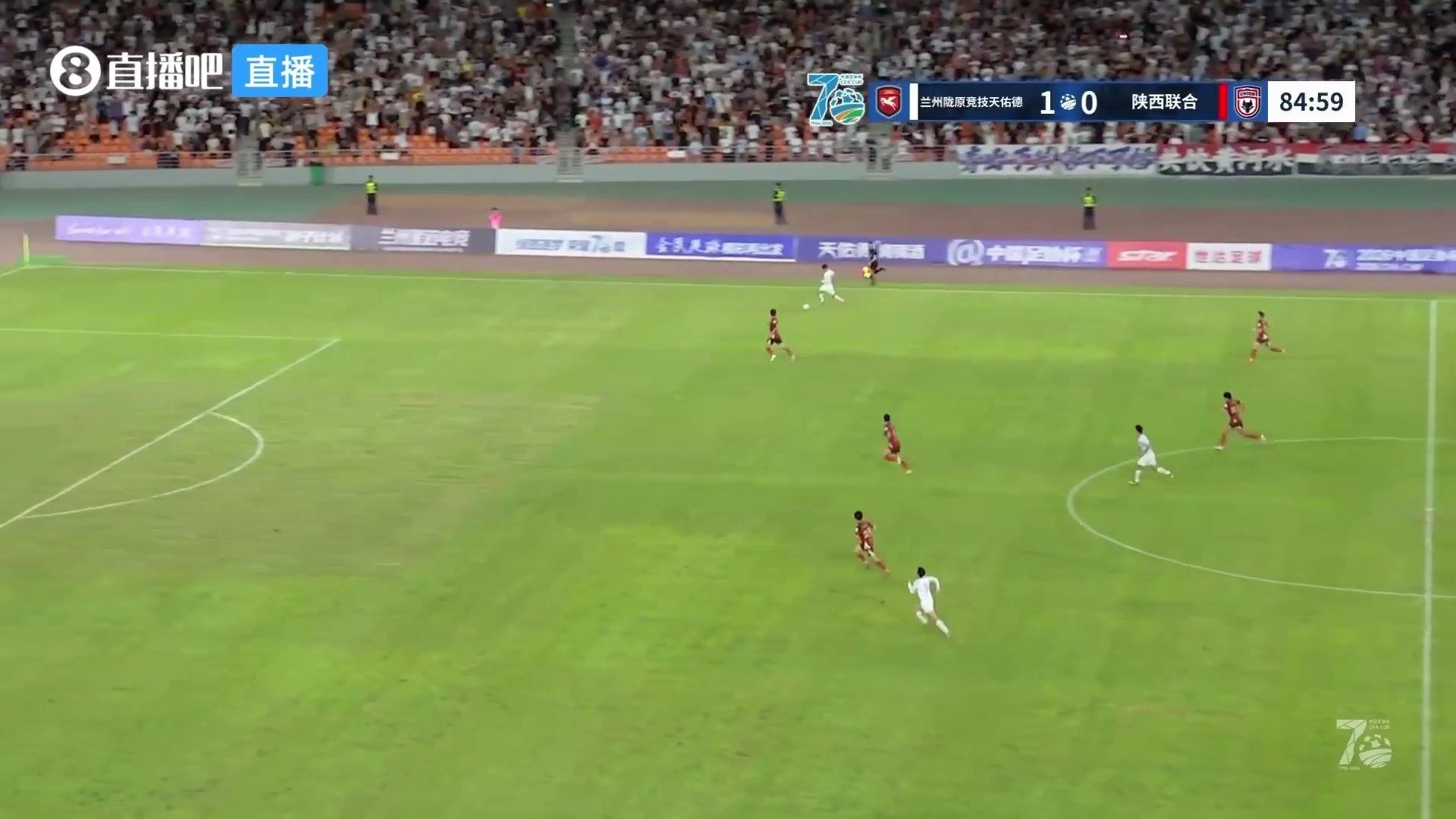 2分钟2球!卢建辰门前抢点破门,兰州陇原竞技2-0陕西联合